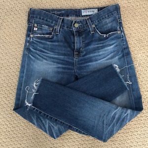 AG the boyfriend slim size 25